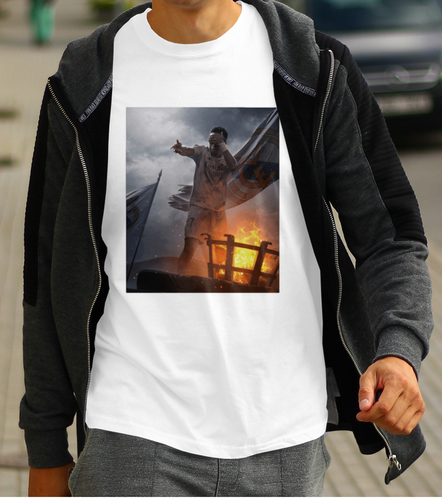 Vini Jr From Doubt To Destiny Real Madrid Football Legend T-Shirt