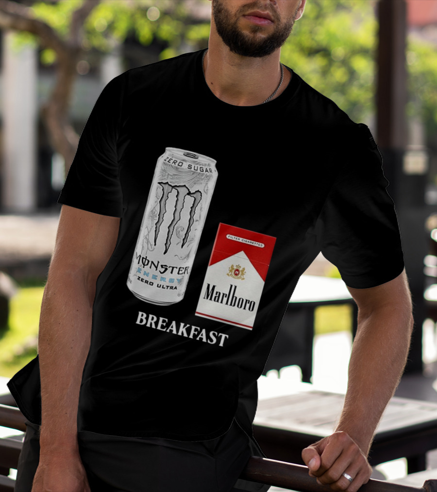 Monster Zero Ultra Marlboro Red Breakfast Combo T-Shirt