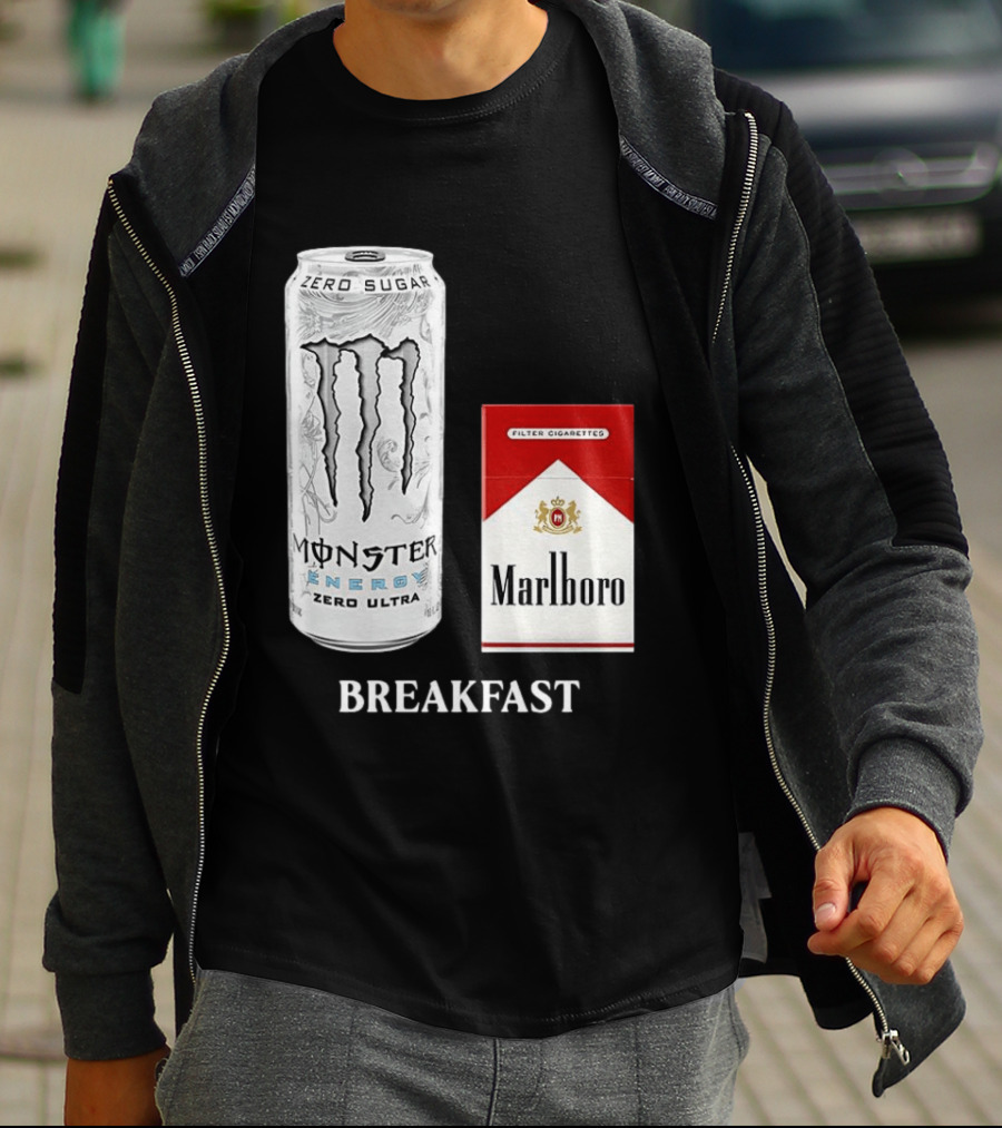 Monster Zero Ultra Marlboro Red Breakfast Combo T-Shirt