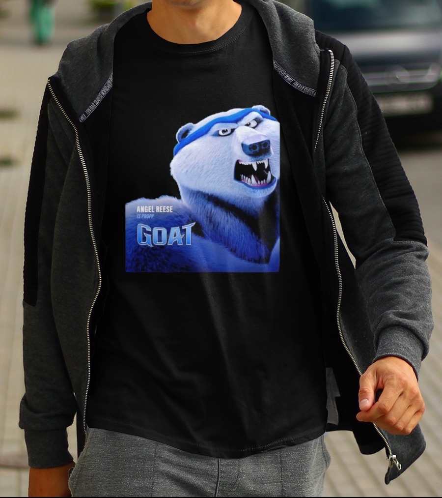 Angel Reese Goat Movie Propp Bear February 13 2026 T-Shirt