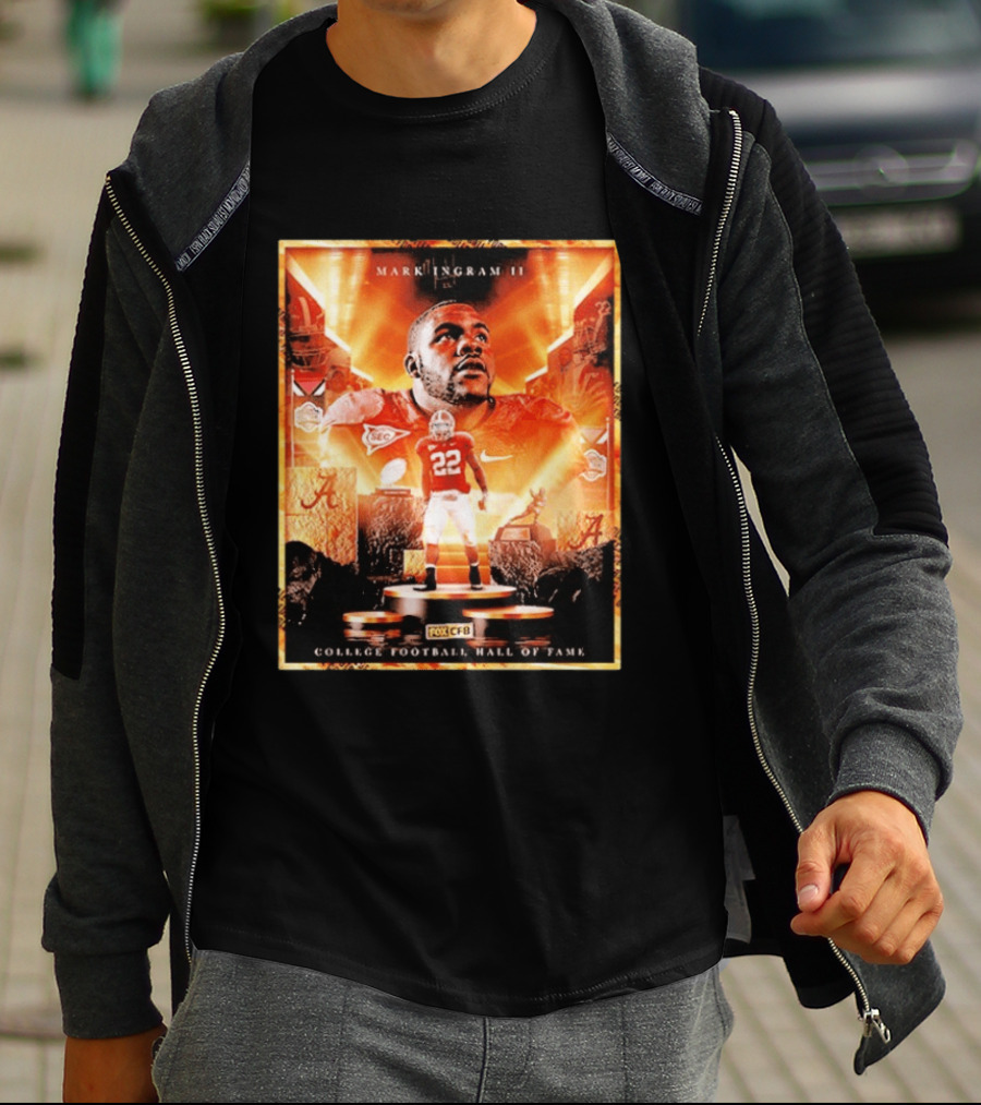 Mark Ingram II College Football Hall Of Fame 2026 Alabama Crimson Tide SEC CFB T-Shirt