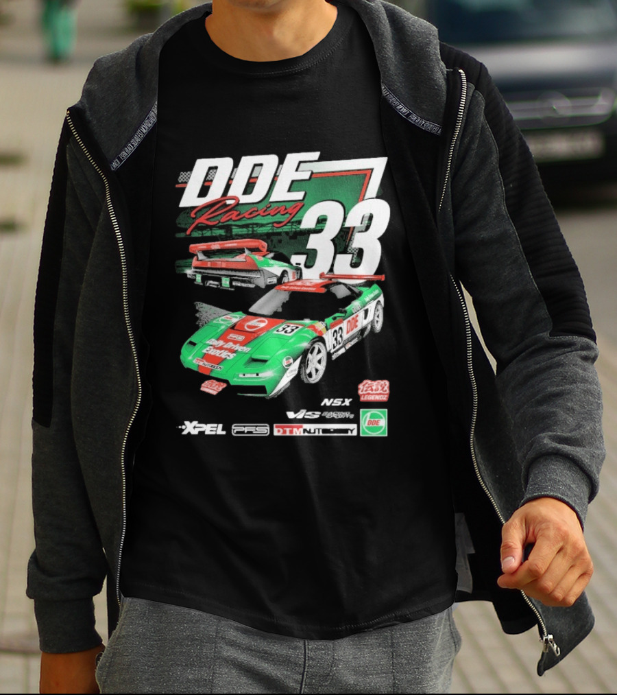 DDE Racing 33 NSX Legends XPEL PCS DTM Vossen Advan T-Shirt