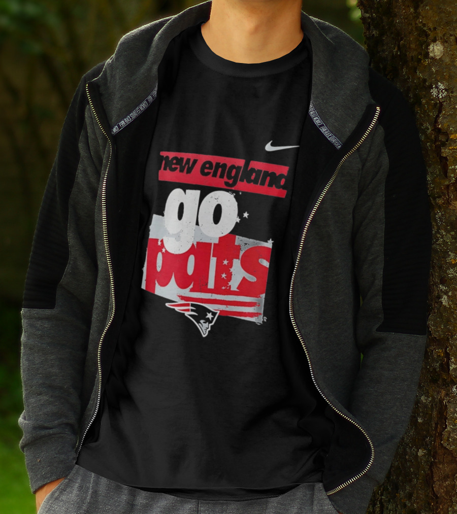 New England Go Pats Nike Patriots T-Shirt