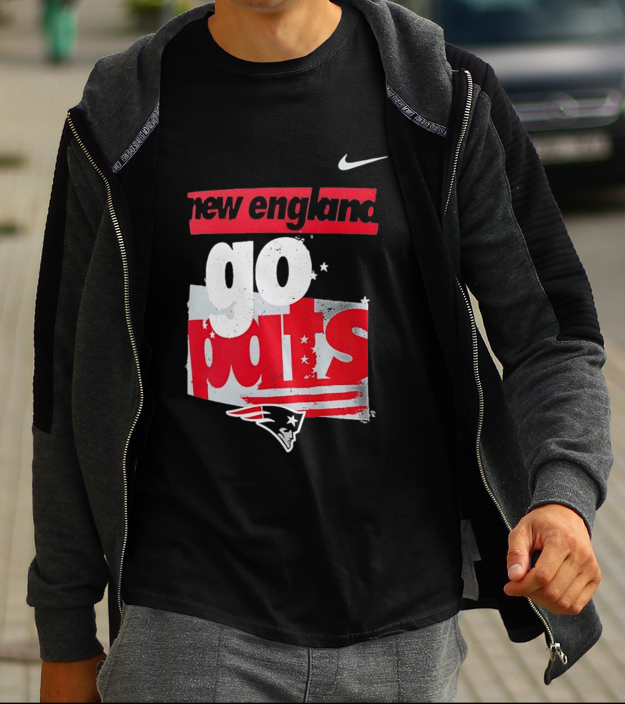New England Go Pats Nike Patriots T-Shirt