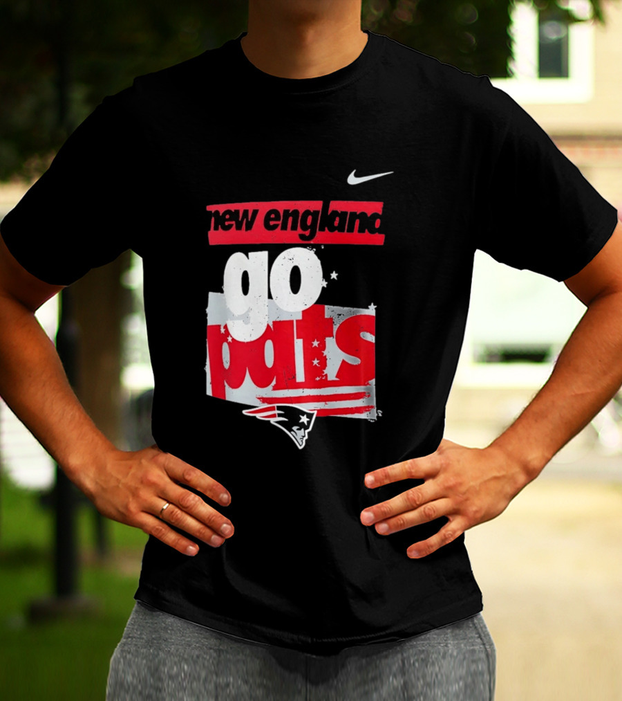 New England Go Pats Nike Patriots T-Shirt