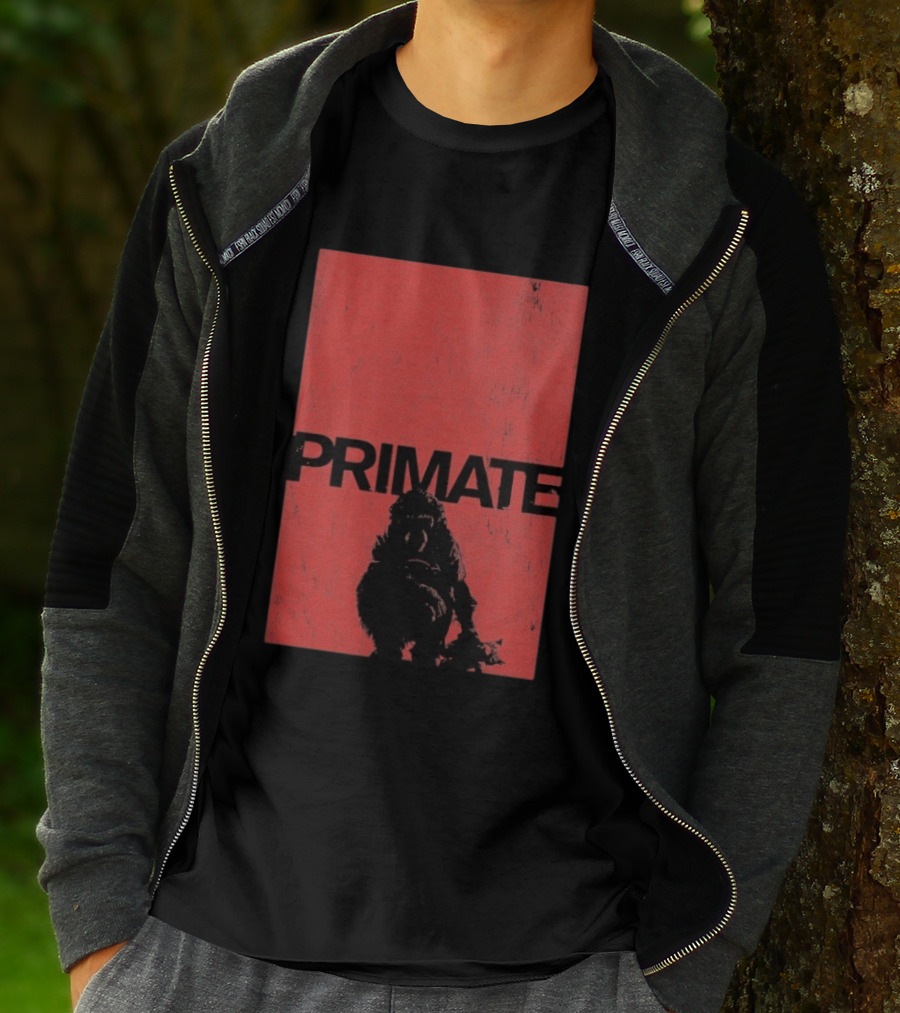 Primate Red Block T-Shirt