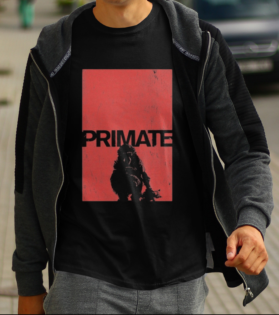 Primate Red Block T-Shirt