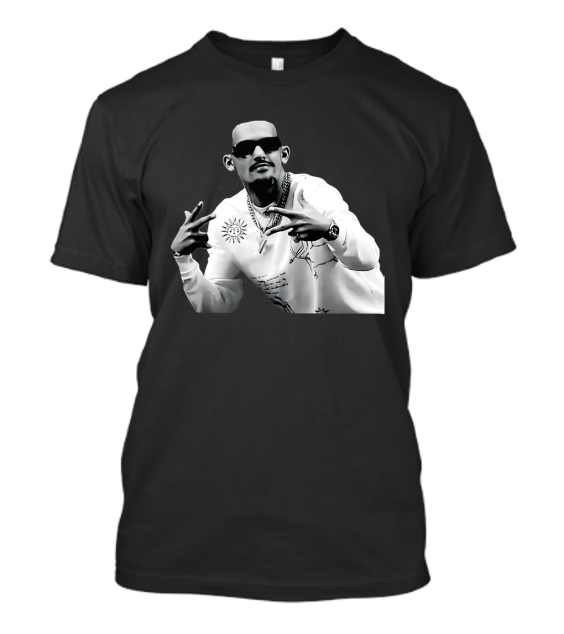 Trae Young Washington Wizards Hip Hop Hand Signarure T-Shirt