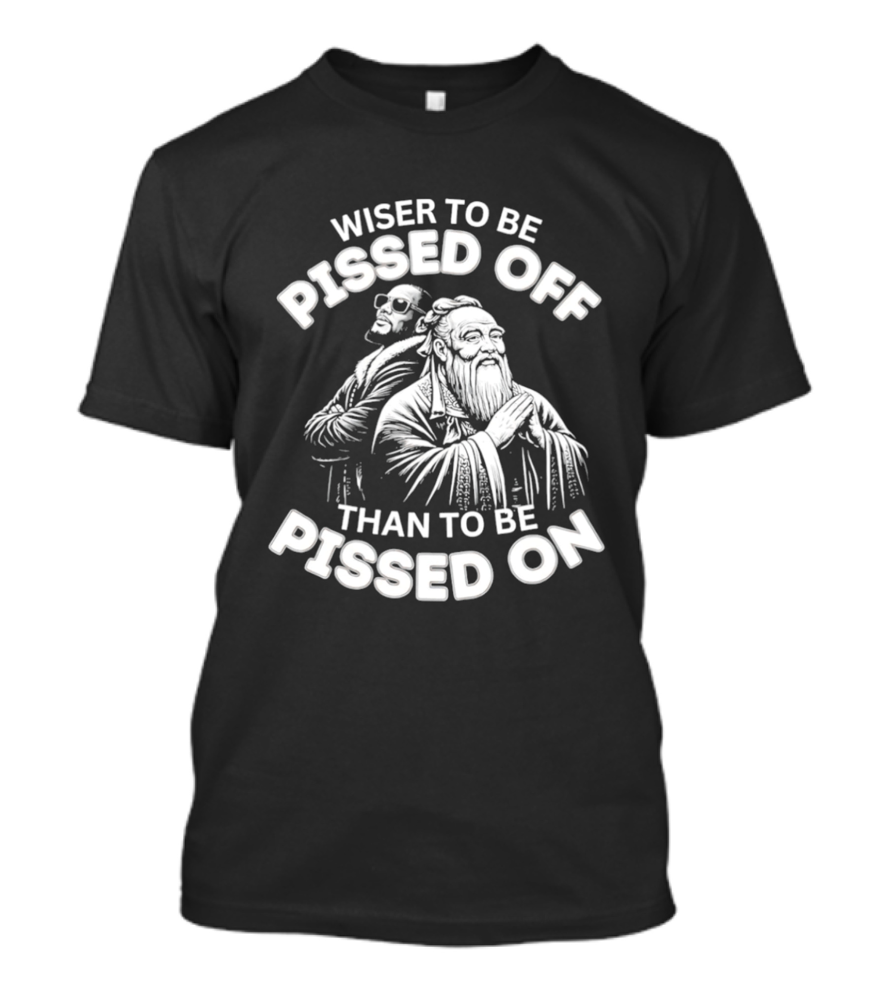 Pissed Off Pissed On Wise Owl Philosopher Humor T-Shirt