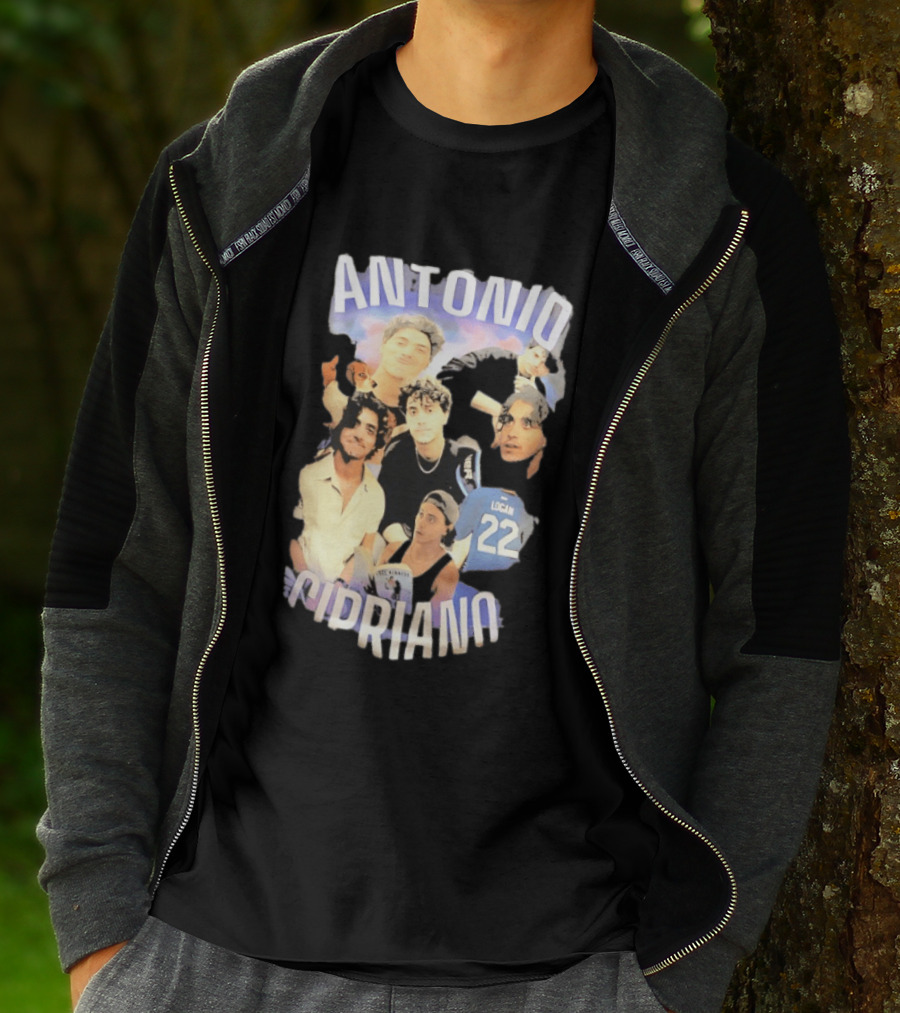 Antonio Cipriano Collage With Logan 22 T-Shirt