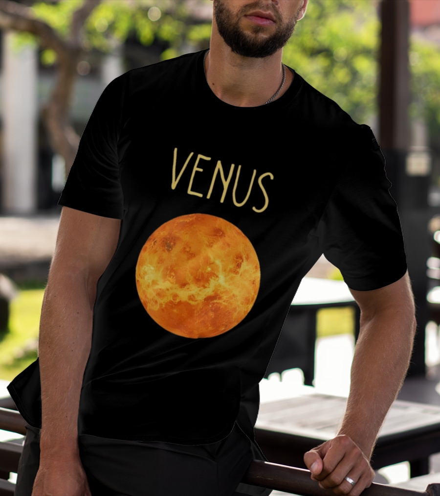 Venus Camiseta Planet Solar System T-Shirt
