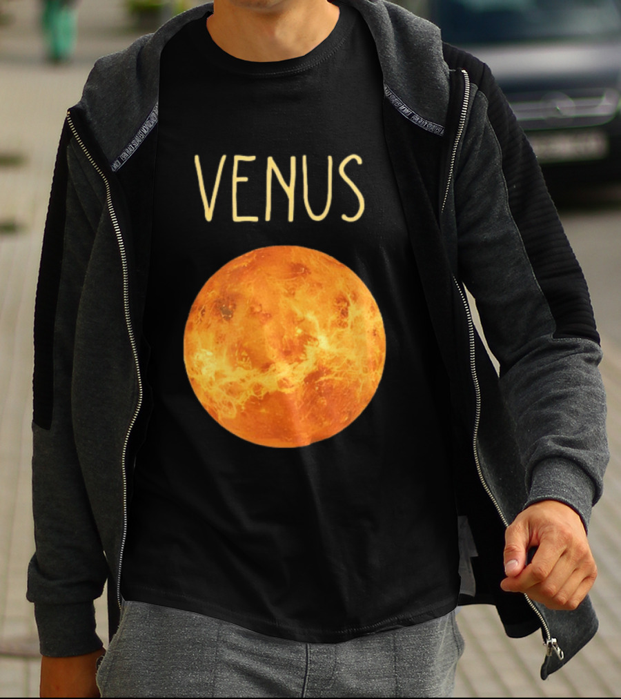 Venus Camiseta Planet Solar System T-Shirt