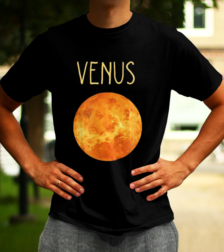 Venus Camiseta Planet Solar System T-Shirt