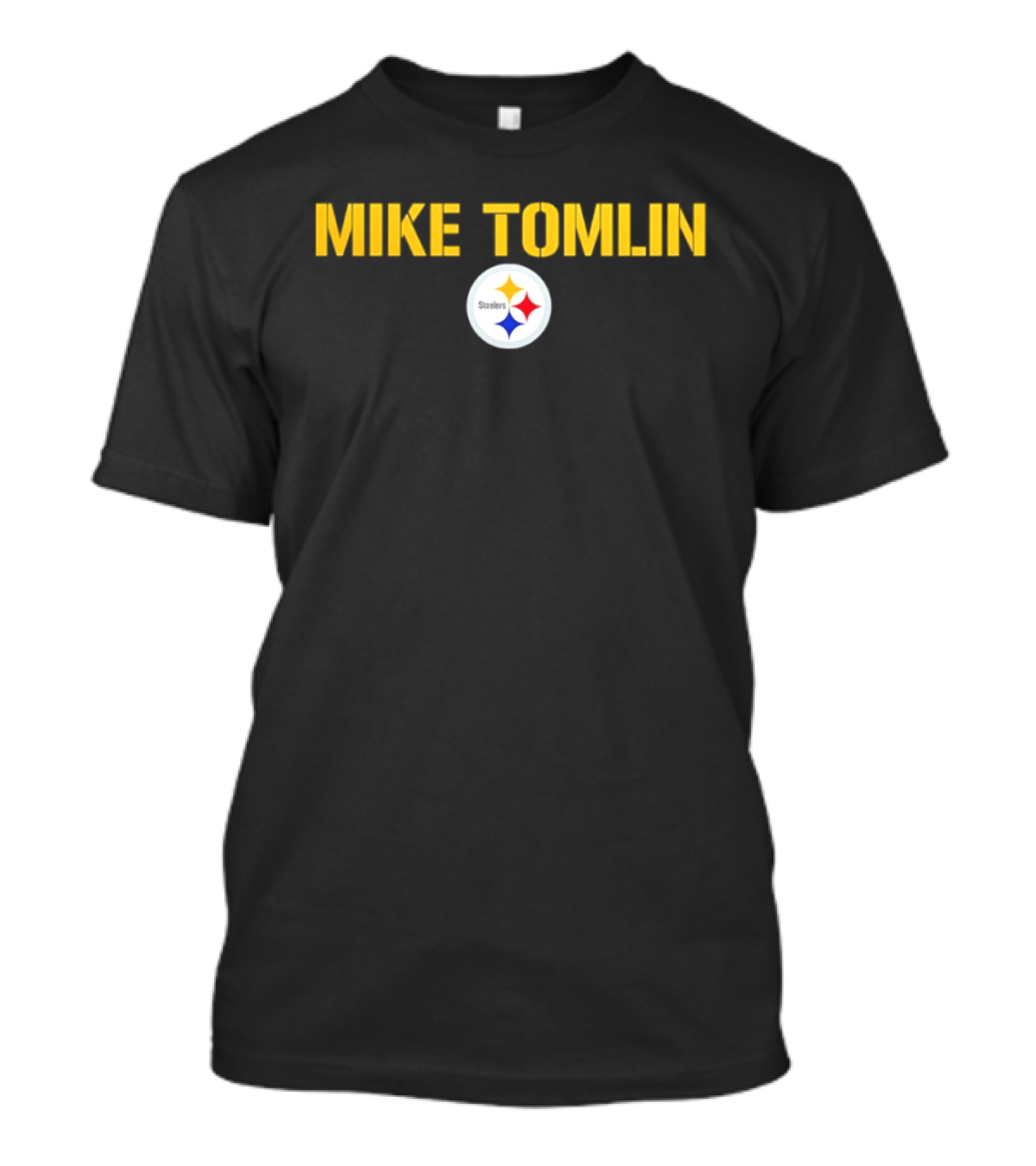 Mike Tomlin Pittsburgh Steelers Logo Football Coach T-Shirt
