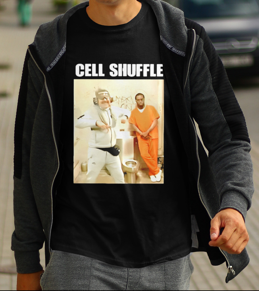 Cell Shuffle Maduro Diddy Dance In Jail Scene T-Shirt