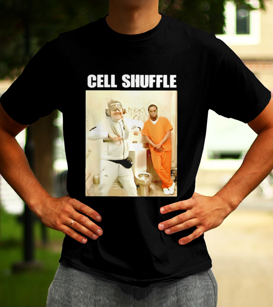 Cell Shuffle Maduro Diddy Dance In Jail Scene T-Shirt