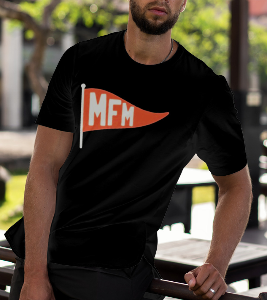 Red Flag MFM Iconic Trendy T-Shirt