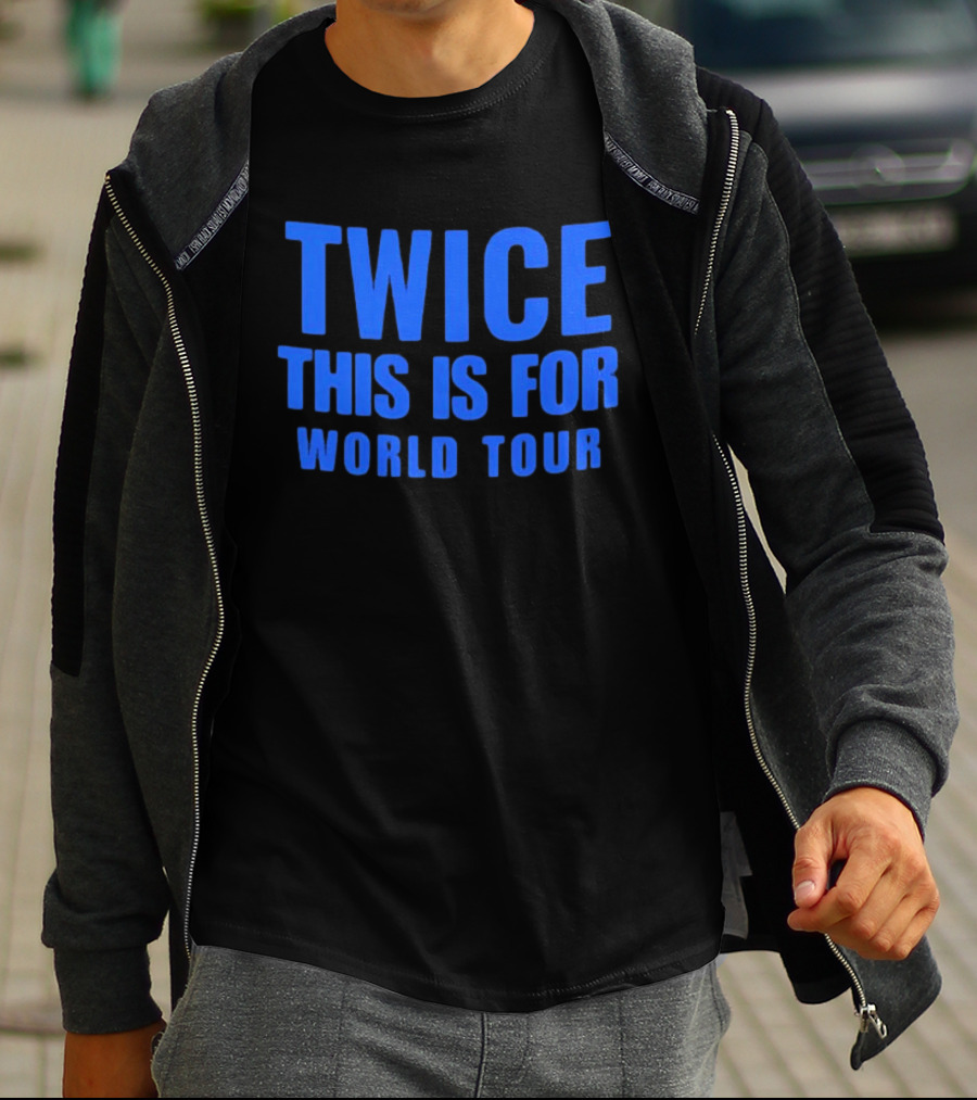 Twice This Is For World Tour Merchandise Official 2023 T-Shirt