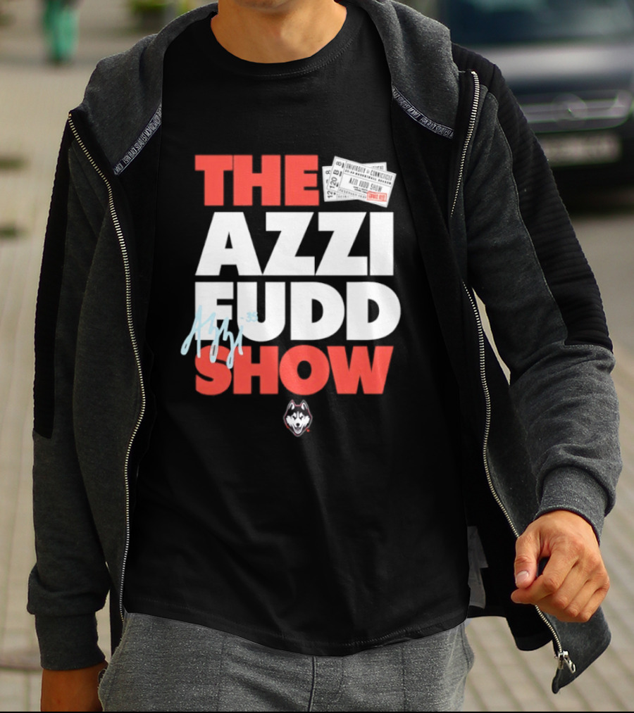 The Azzi Fudd Show UConn Huskies Basketball 35 T-Shirt