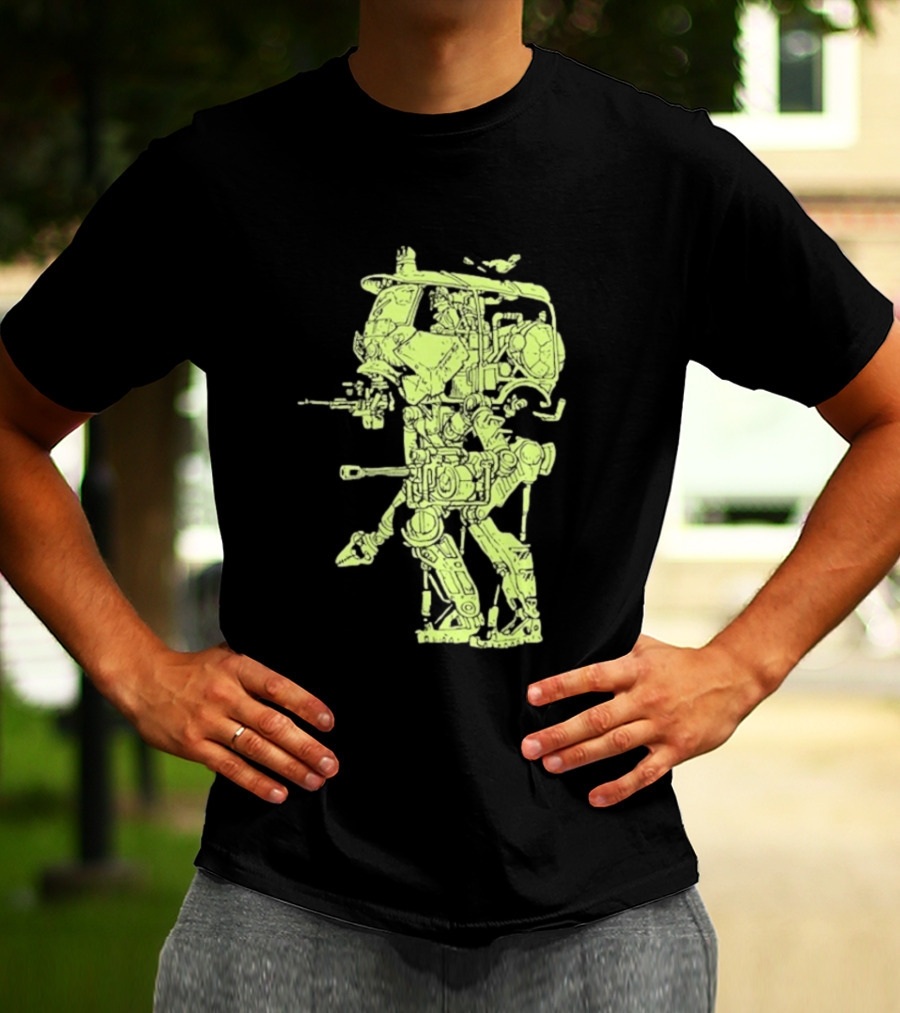 Wolf Parade Thin Mind Mech Walker Concept T-Shirt