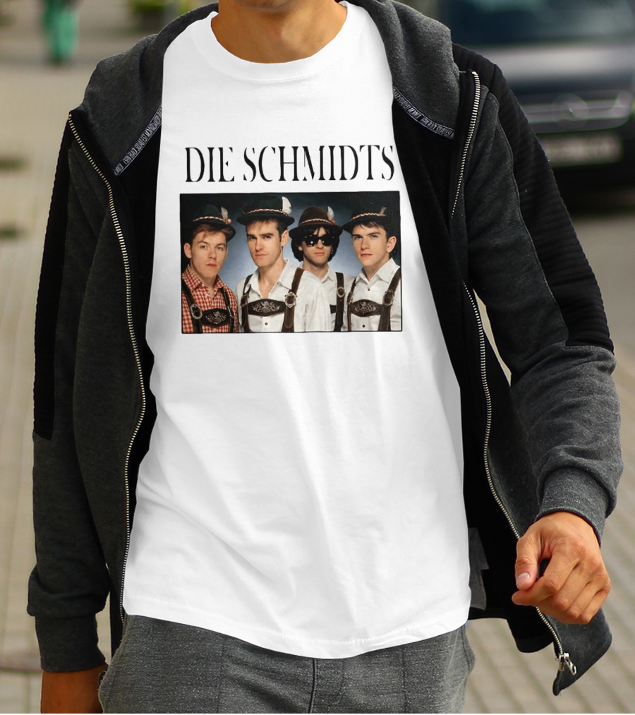 Die Schmidts Oktoberfest Band Photo Bavarian Outfit T-Shirt