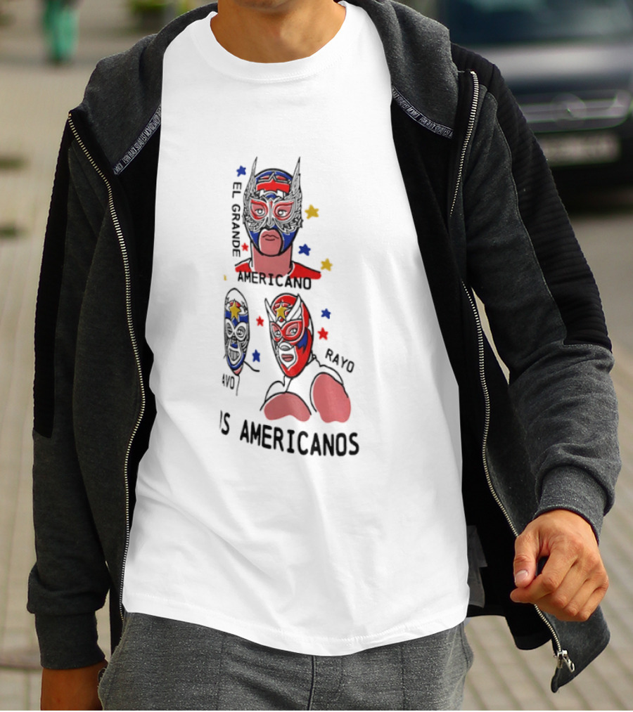 El Grande Americano Mu Muyo Mayo Es Americanos T-Shirt