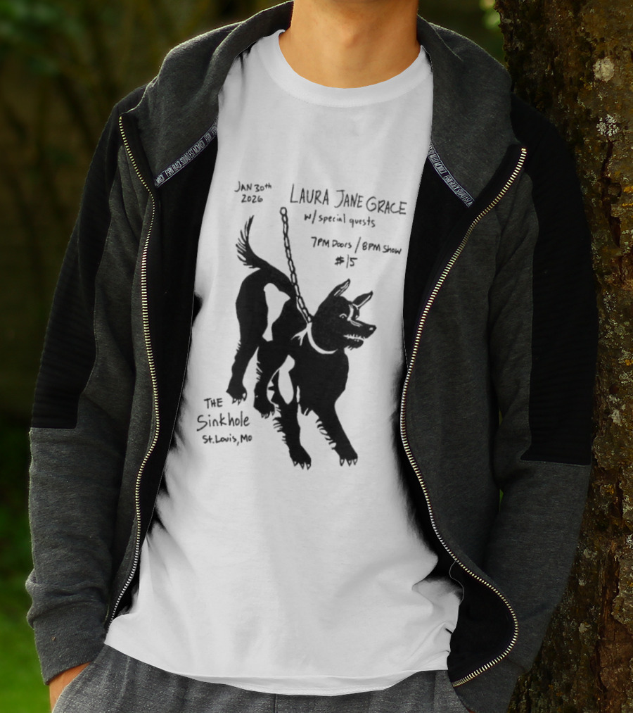 Laura Jane Grace With Special Guests The Sinkhole St Louis MO January 30 2026 T-Shirt