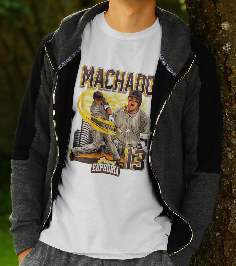 Manny Machado 13 San Diego Padres Planet Euphoria T-Shirt