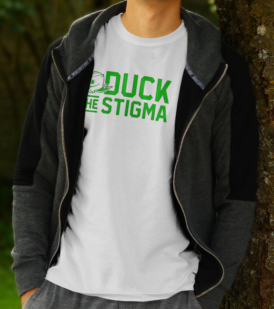 Oregon Ducks 2026 Duck The Stigma T-Shirt