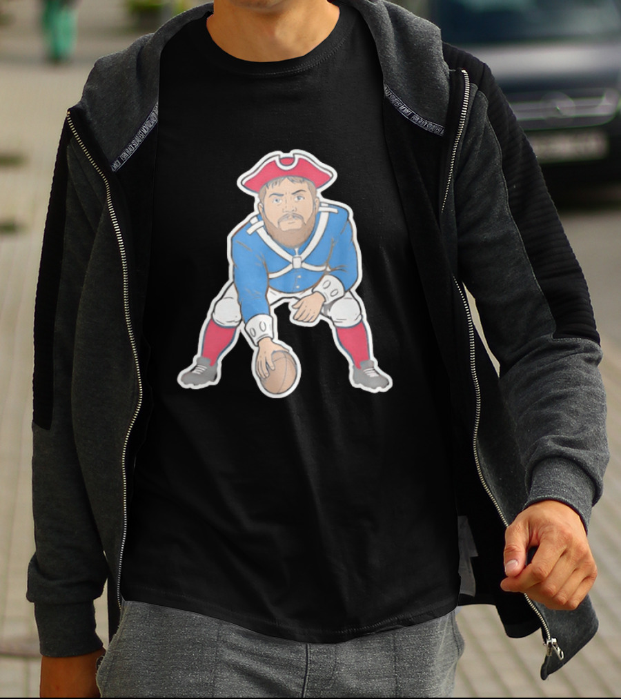 Best Section 10 Football Colonial Style Quarterback In Revolutionary War Uniform T-Shirt