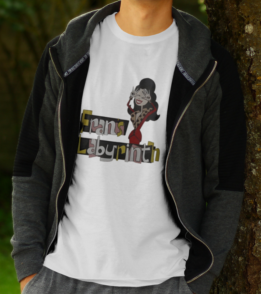 Fran's Labyrinth Surreal Chaos Culture Kickpunched T-Shirt