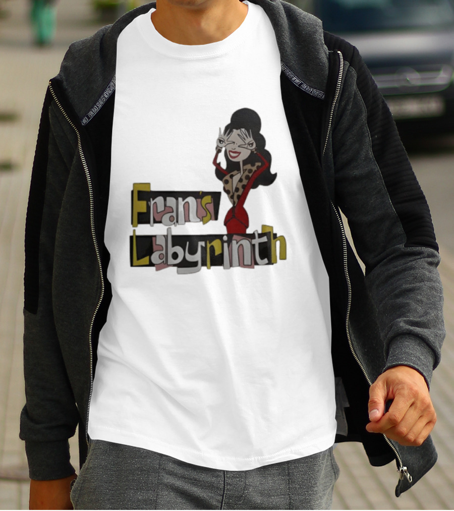 Fran's Labyrinth Surreal Chaos Culture Kickpunched T-Shirt