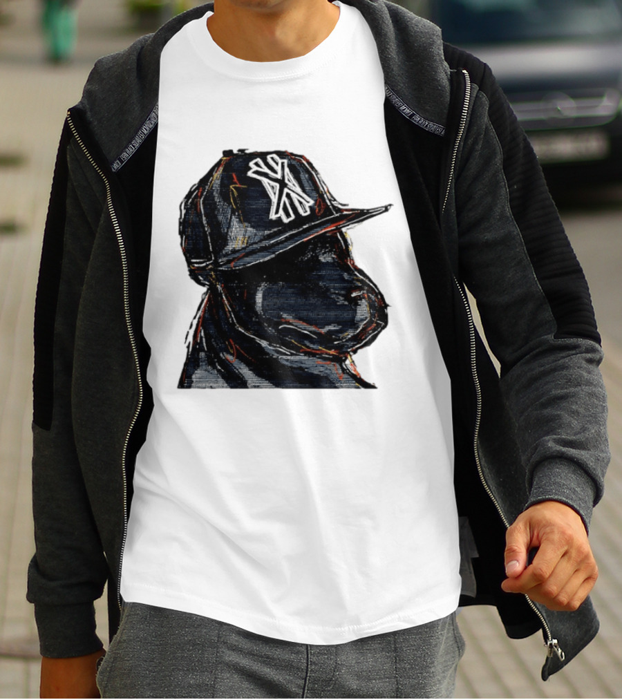 Labrador Retriever New York Yankees All Dogs Go To Heaven Cap T-Shirt