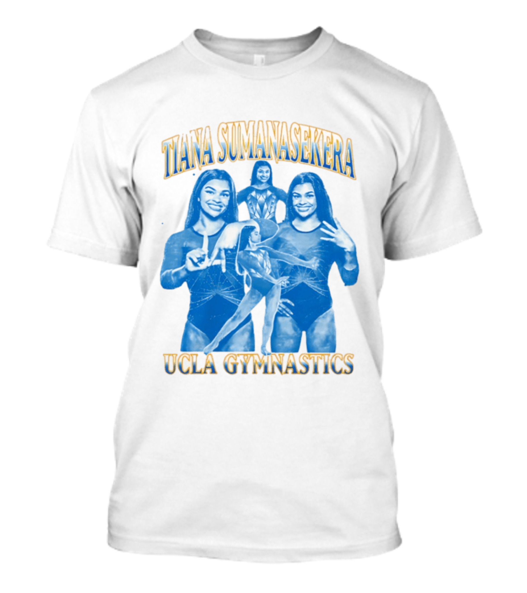Tiana Sumanasekera UCLA Gymnastics Performance T-Shirt