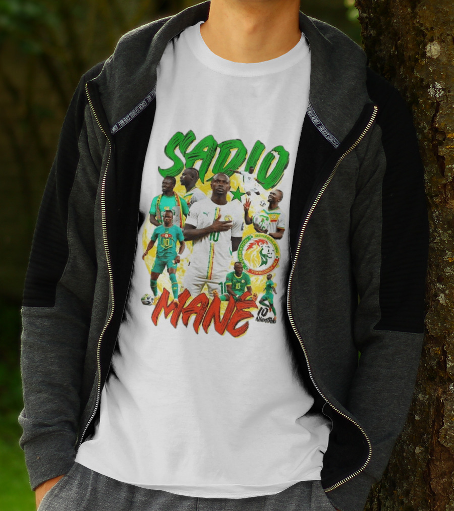 Sadio Mané Senegal National Football Team 10 2026 T-Shirt