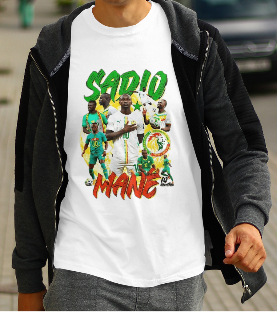 Sadio Mané Senegal National Football Team 10 2026 T-Shirt
