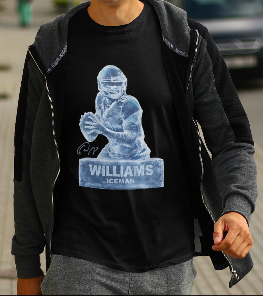 Williams Iceman Chicago Bears Sculpture T-Shirt