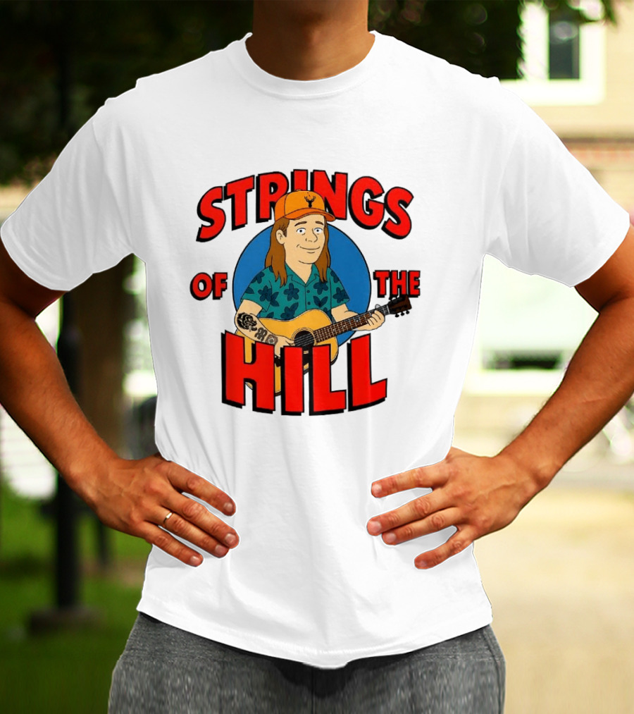 Strings Of The Hill Guitar T-Shirt