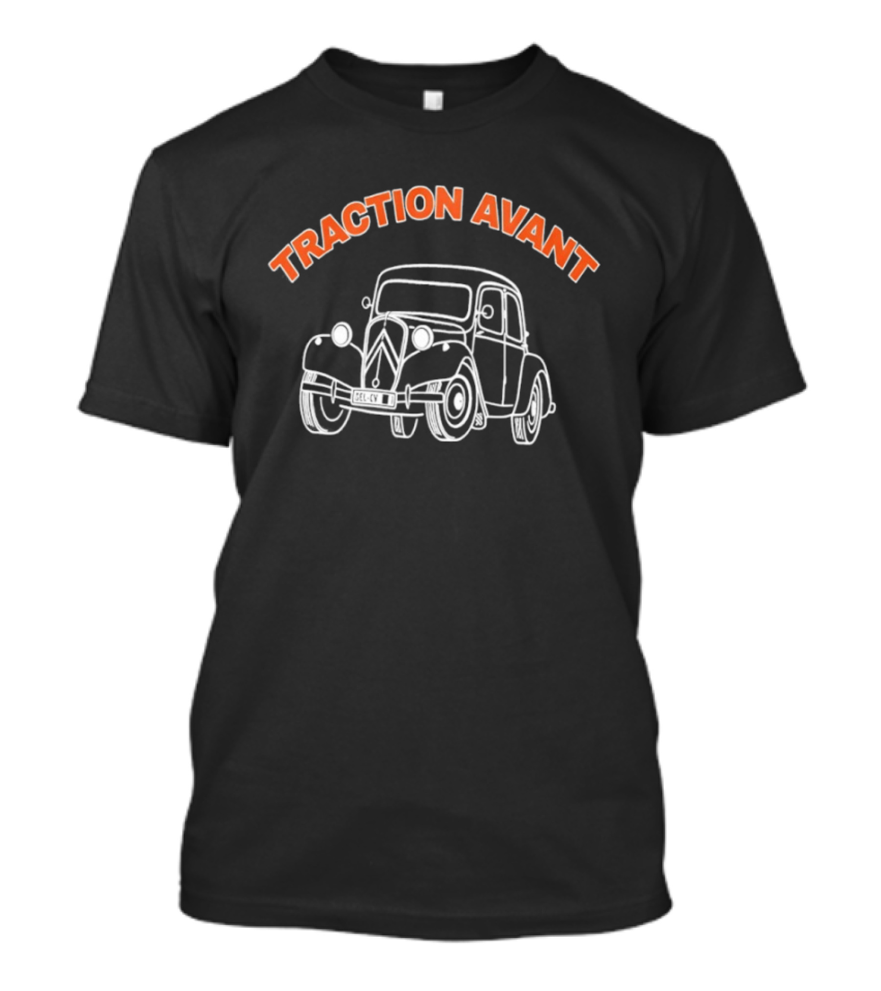 Traction Avant Citroen Car Del Cv T-Shirt