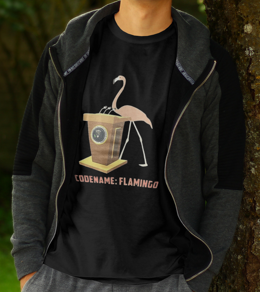 Codename Flamingo Presidential Podium Seal T-Shirt