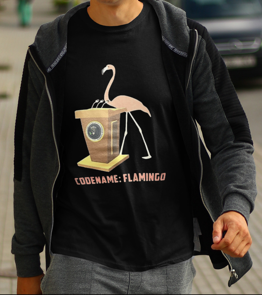 Codename Flamingo Presidential Podium Seal T-Shirt