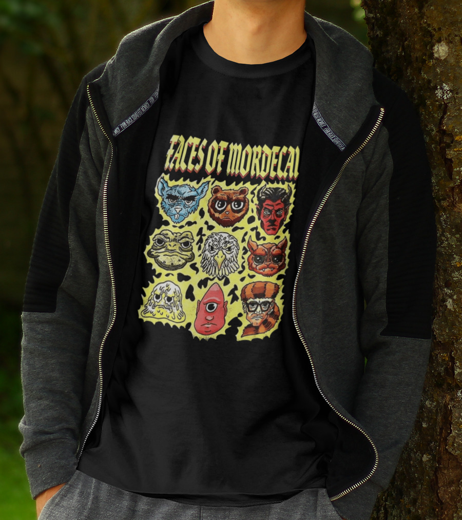 Faces Of Mordecai Dungeon Crawler Carl Compilation T-Shirt