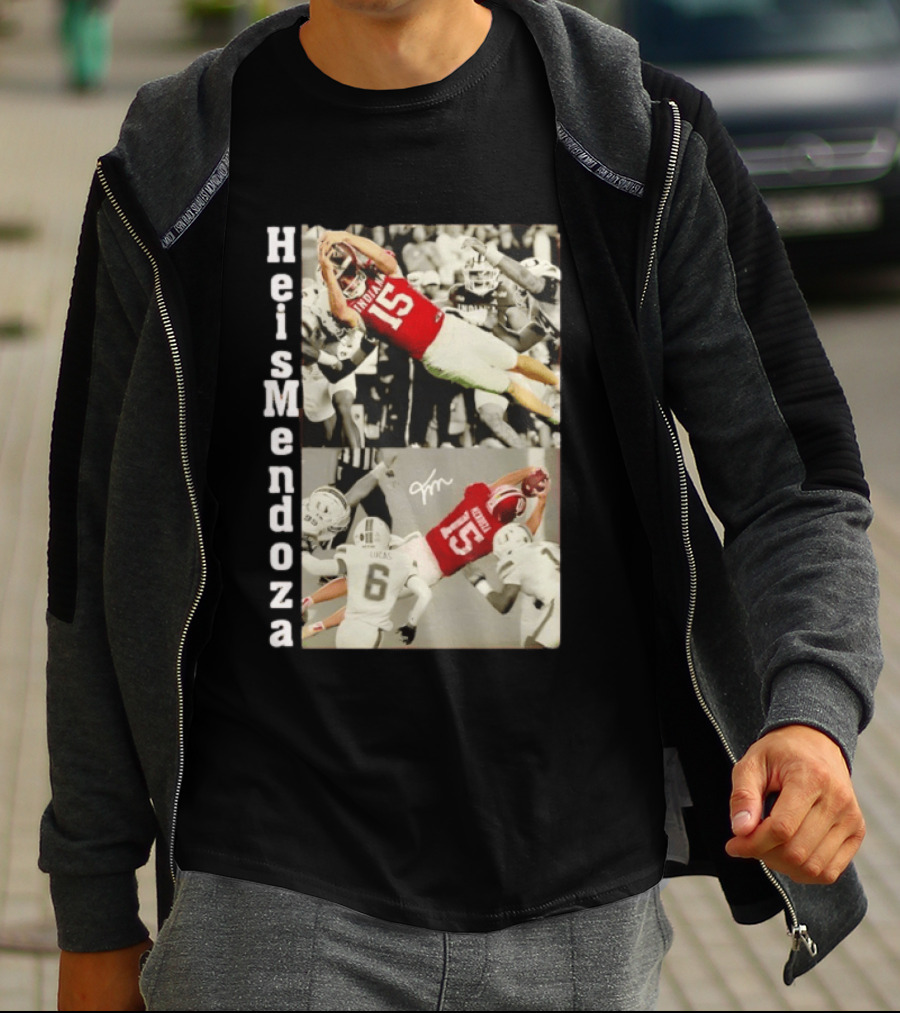 Heisman Mendoza Indiana Football 15 T-Shirt