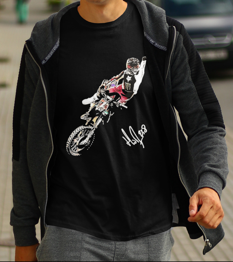 Haiden Deegan Motocross Supercross Back To Back Triumph T-Shirt