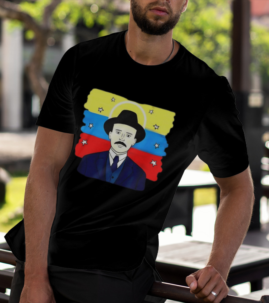 Venezuela Flag José Gregorio Hernández T-Shirt