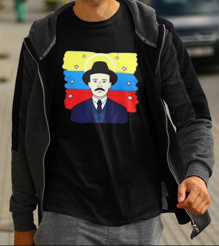 Venezuela Flag José Gregorio Hernández T-Shirt