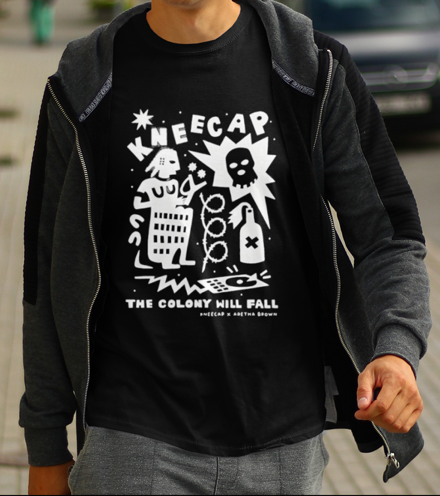 Kneecap The Colony Will Fall Aretha Brown T-Shirt