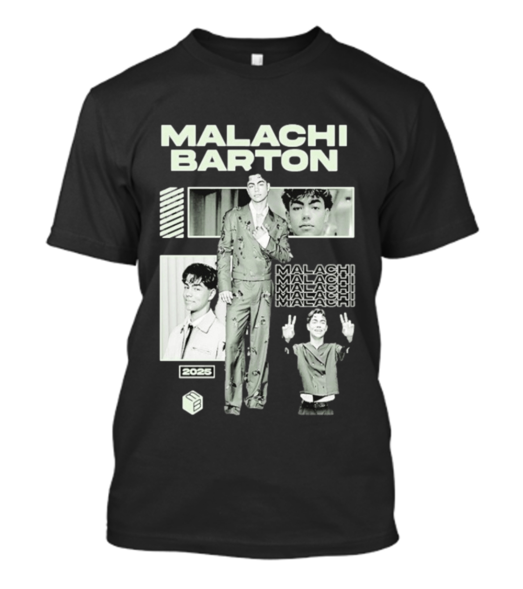 Malachi Barton 2025 Descendants Zombies Worlds Collide Tour Disney T-Shirt