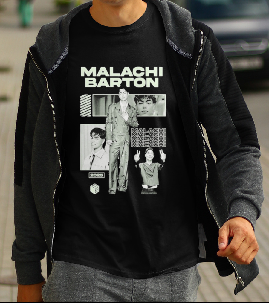 Malachi Barton 2025 Descendants Zombies Worlds Collide Tour Disney T-Shirt