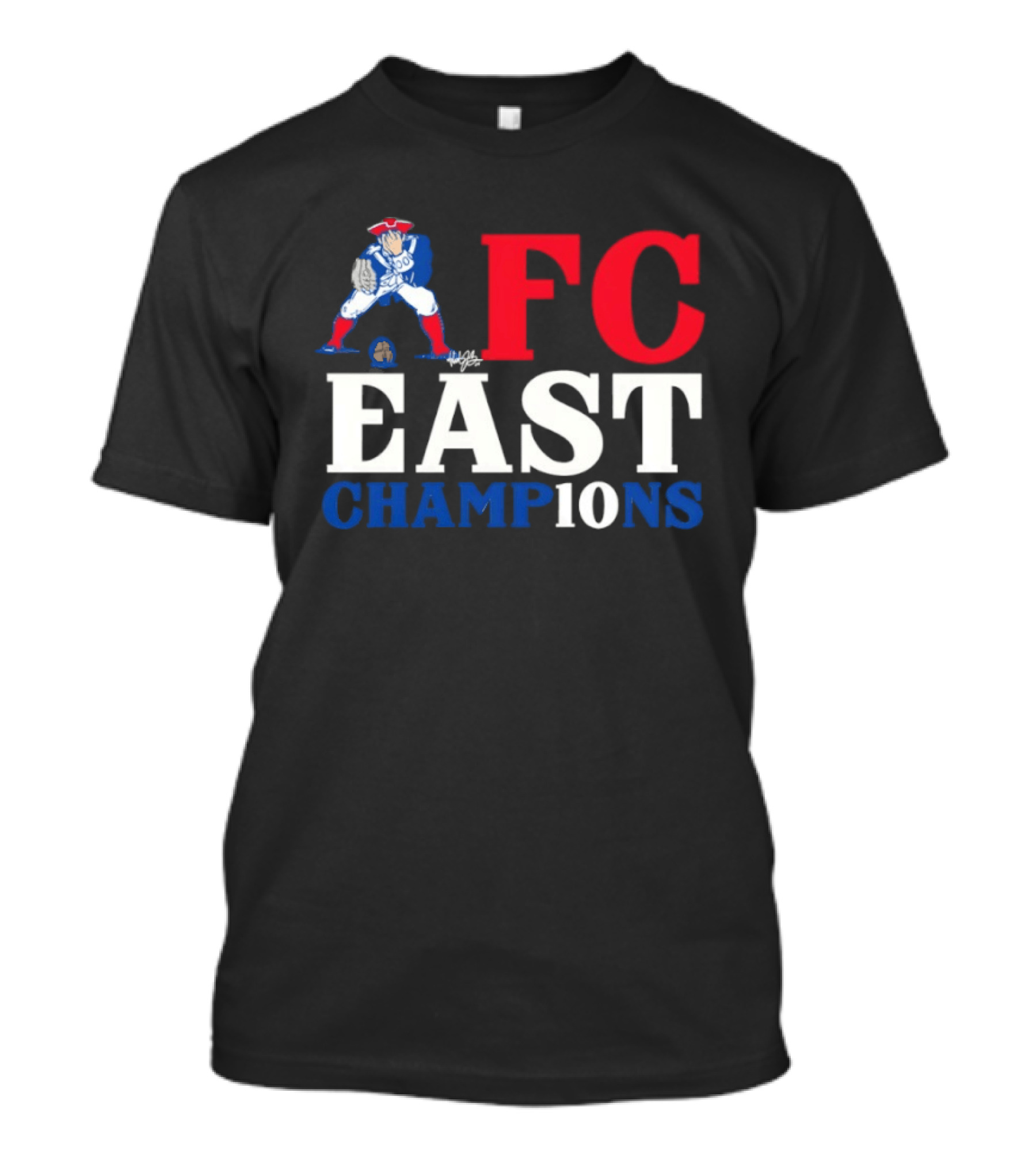 New England Patriots FC East Champions Champ10ns T-Shirt